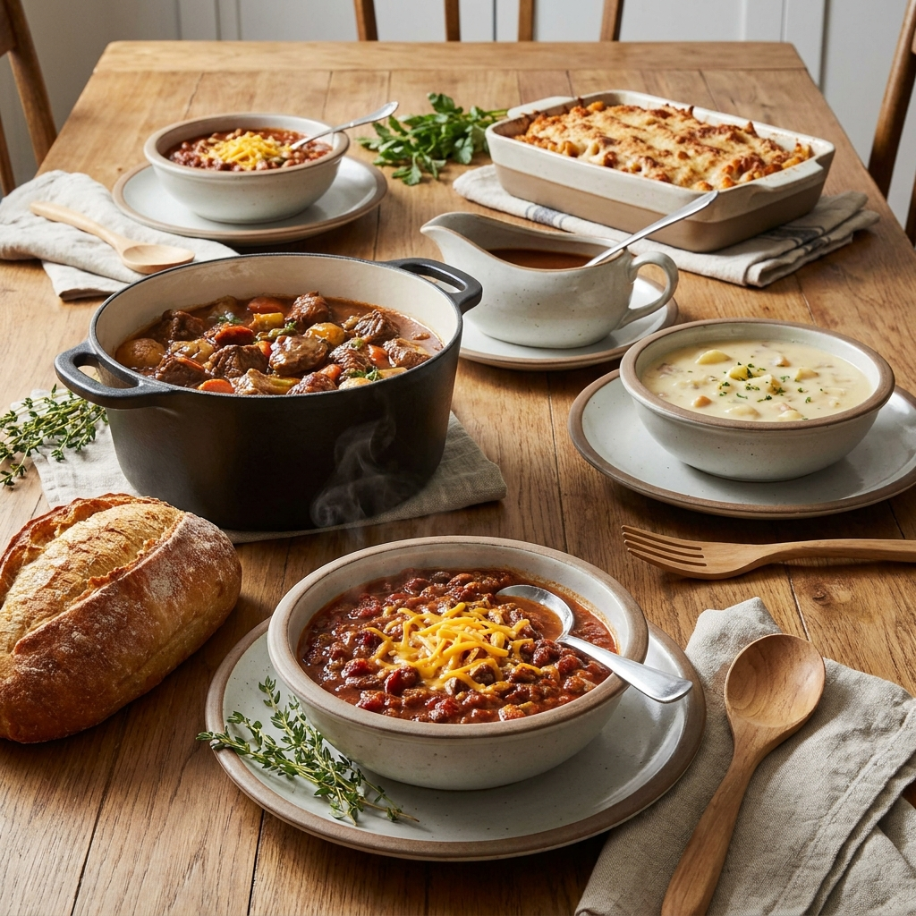 Soups and stews